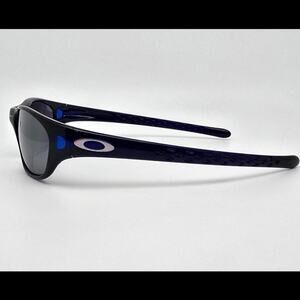 Vtg very rare Oakley Fives 1st gen sunglasses blue/blk made in USA outdoors